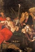 CRESPI, Giovanni Battista Entombment of Christ dfg Spain oil painting artist